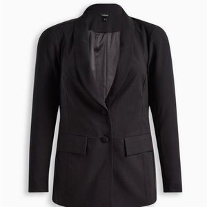 Torrid Studio Refined Crepe Classic Blazer NWT